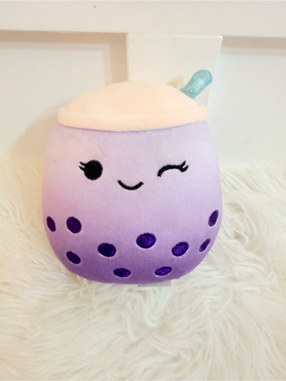 💫10/$25 • Squishmallow Poplina the Purple Boba Tea